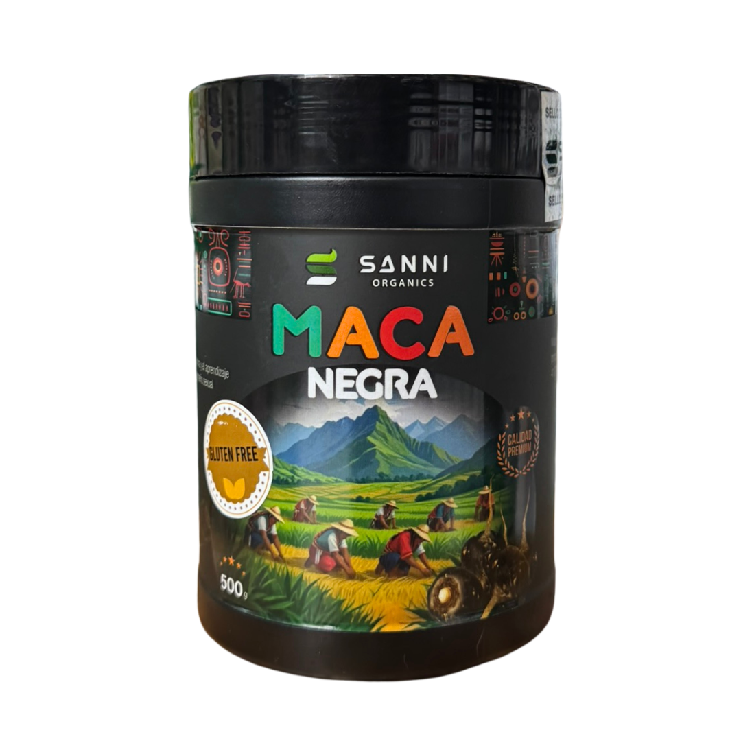 MACA NEGRA SANNI ORGANICS - 500GR