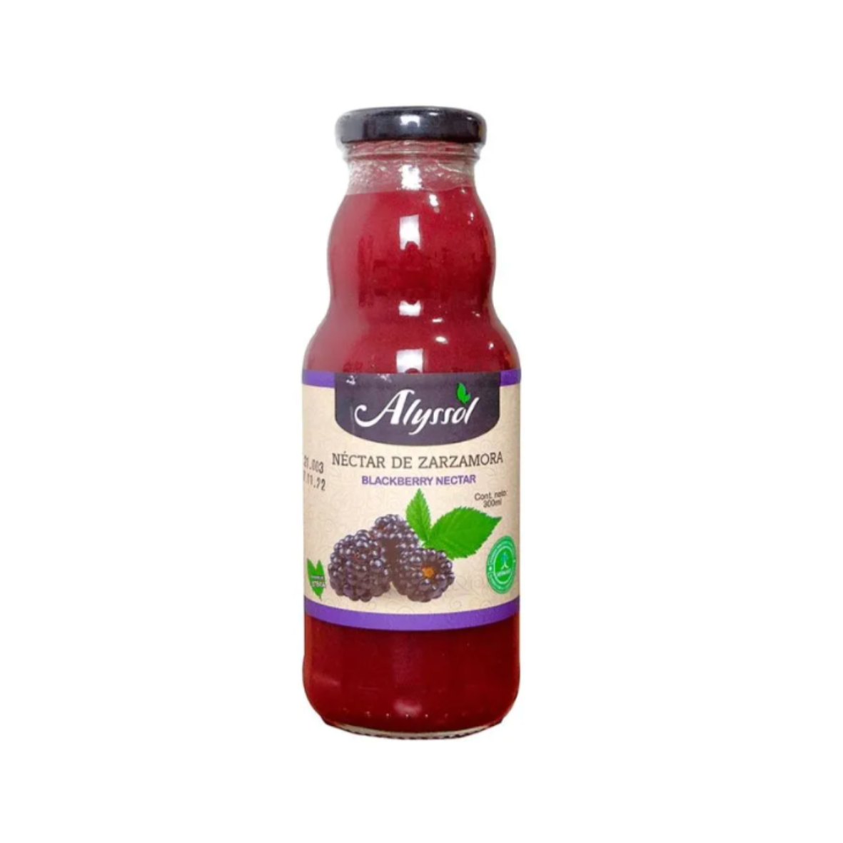 BEBIDA ALYSSOL NÉCTAR DE ZARZAMORA - 300ML