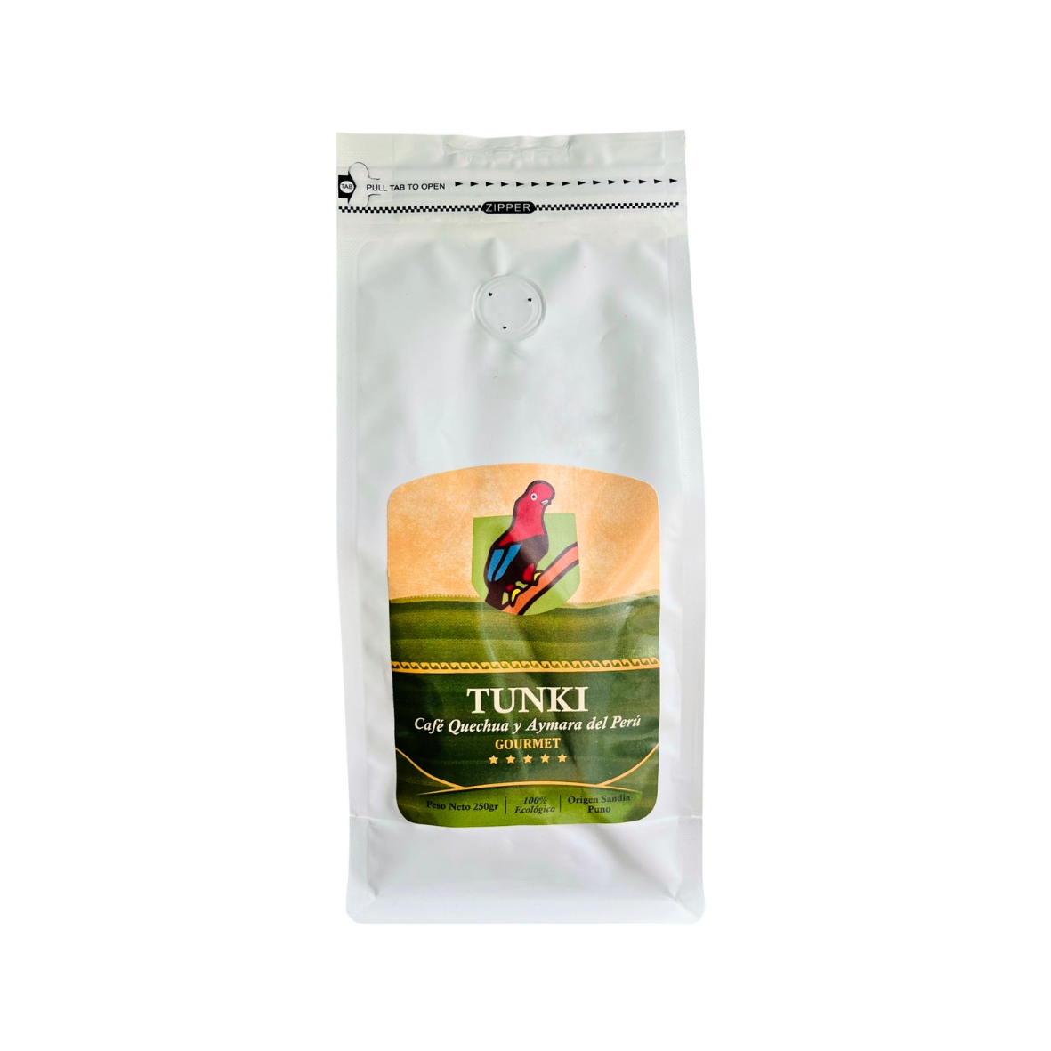 CAFÉ EN GRANO TUNKI - 250GR