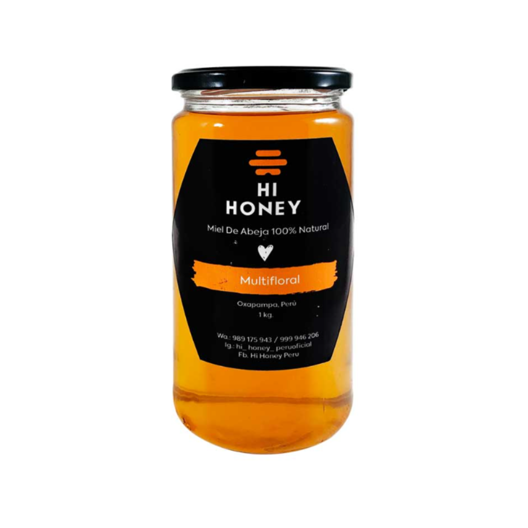 MIEL MULTIFLORAL HI HONEY - 1KG