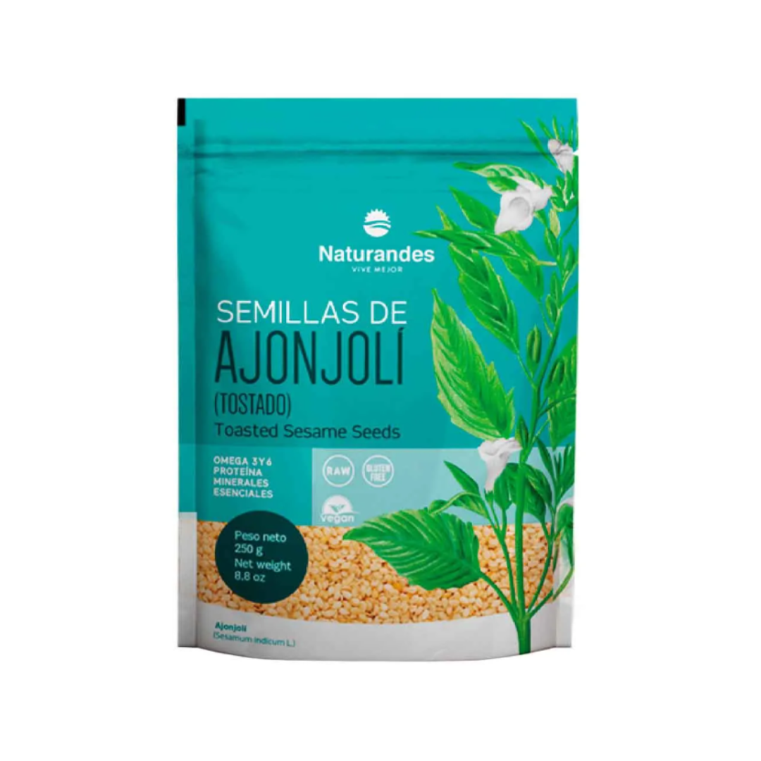 AJONJOLÍ TOSTADO NATURANDES - 250GR