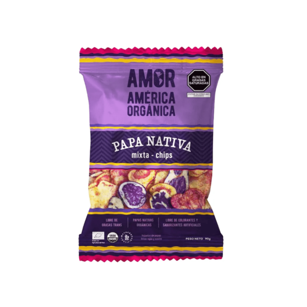 PAPAS NATIVAS MIXTA AMÉRICA ORGÁNICA - 90GR