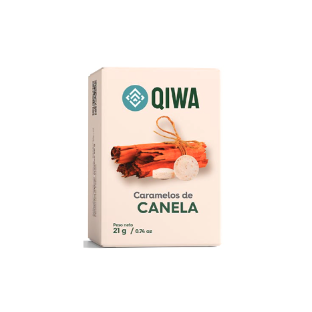 CARAMELOS DE CANELA QIWA - 21GR