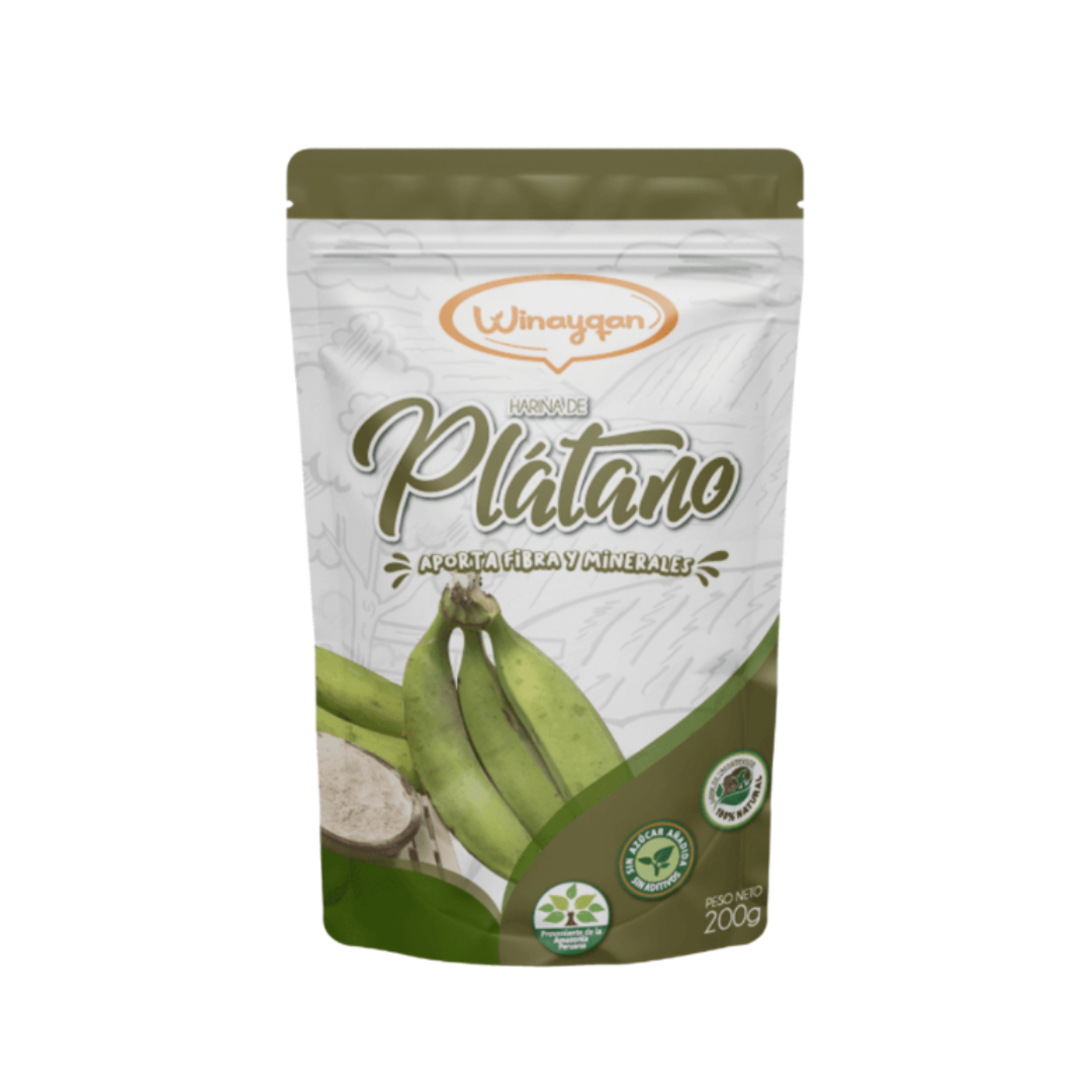 HARINA DE PLÁTANO WINAYQAN - 200GR