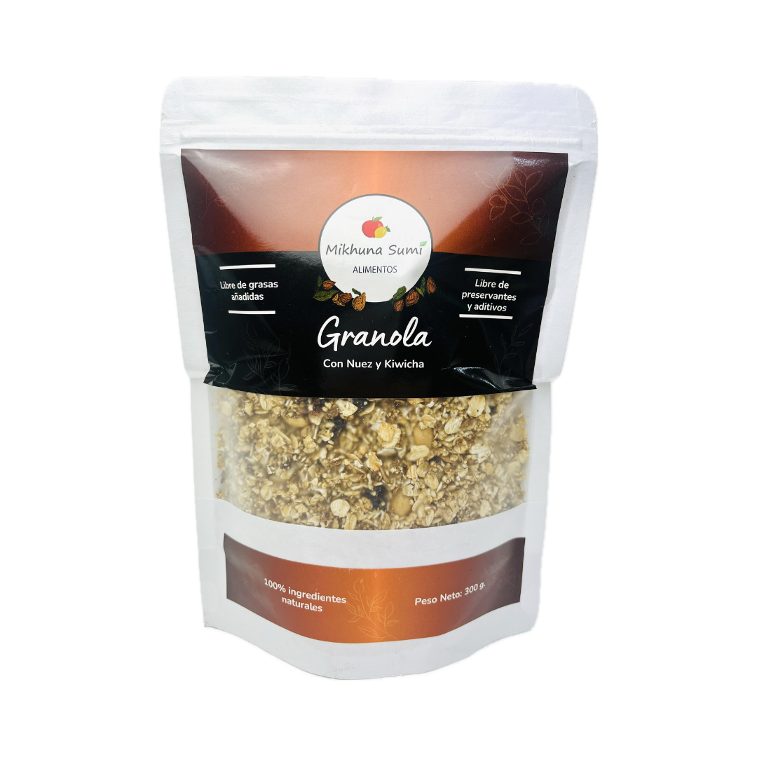 GRANOLA CON NUEZ Y KIWICHA MIKHUNA SUMI - 350GR