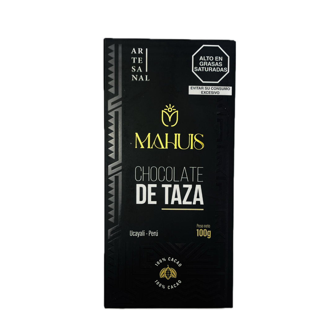 CHOCOLATE DE TAZA 100% CACAO MAHUIS - 100GR