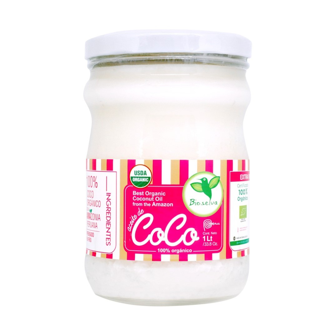 ACEITE DE COCO ORGÁNICO BIOSELVA - 1L