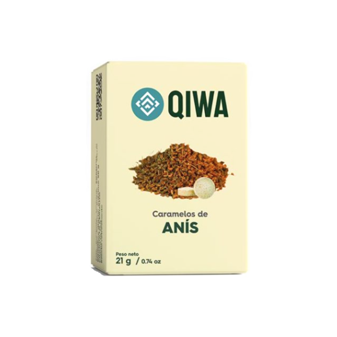 CARAMELOS DE ANÍS QIWA - 21GR