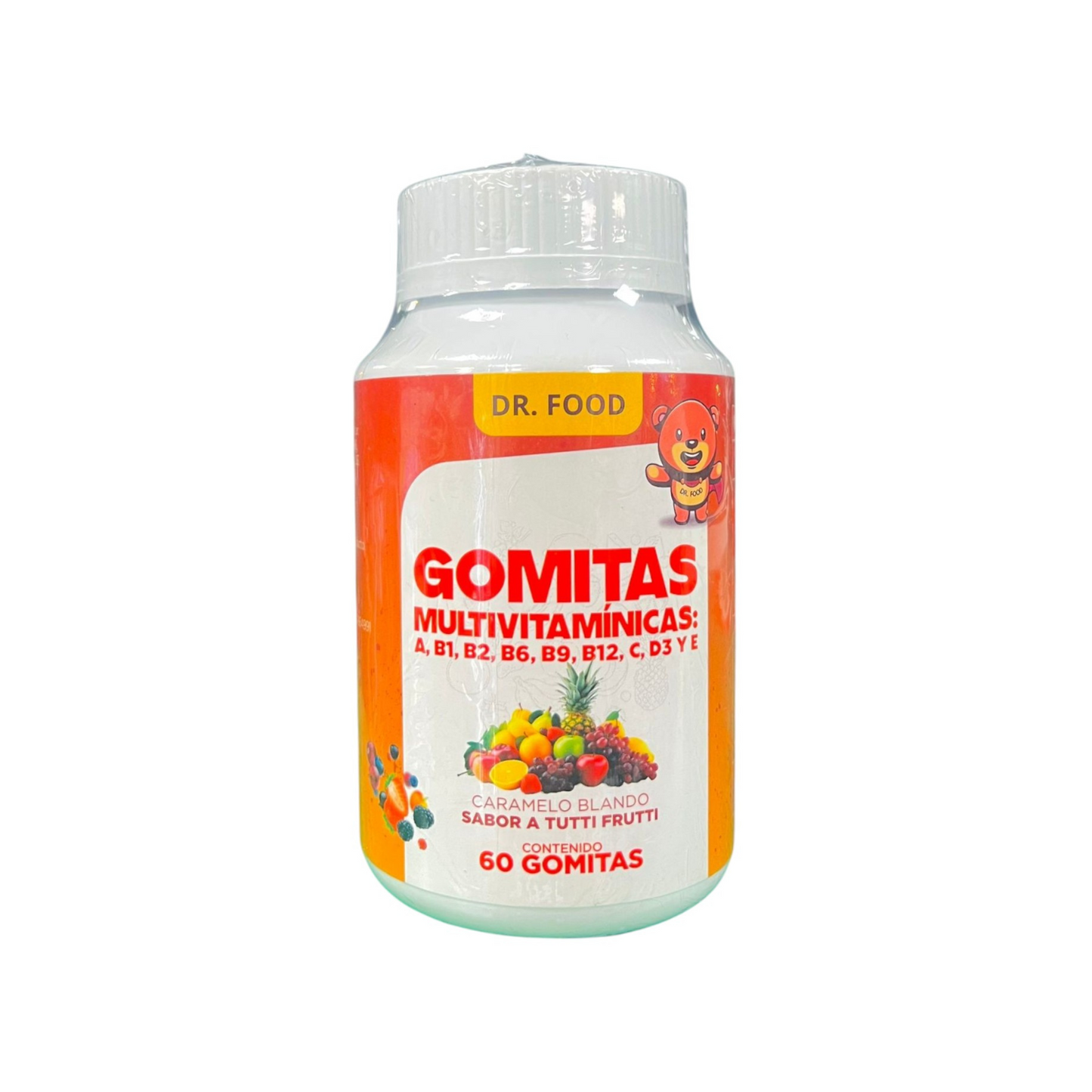 GOMITAS MULTIVITAMÍNICAS DR FOOD - 60UND