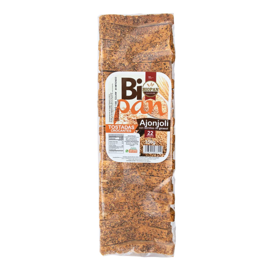 TOSTADAS INTEGRALES BIOPAN - 22 UND