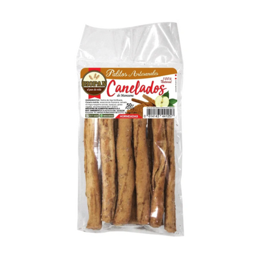 PALITOS ACANELADOS BIOPAN - 50GR