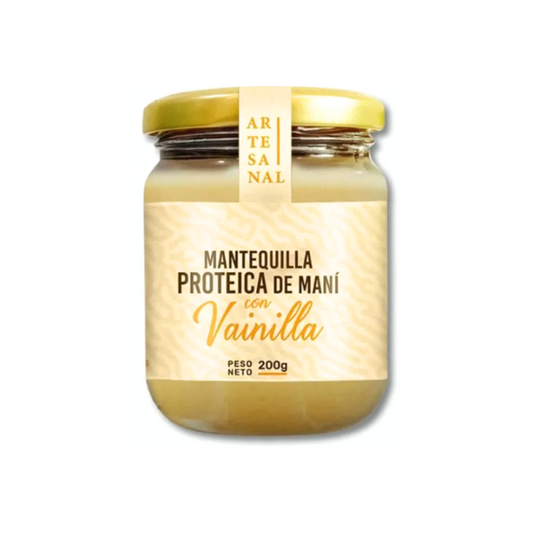 MANTEQUILLA DE MANÍ CON VAINILLA MAHUIS - 200GR