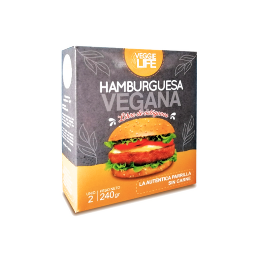 HAMBURGUESA VEGANA VEGGIE LIFE