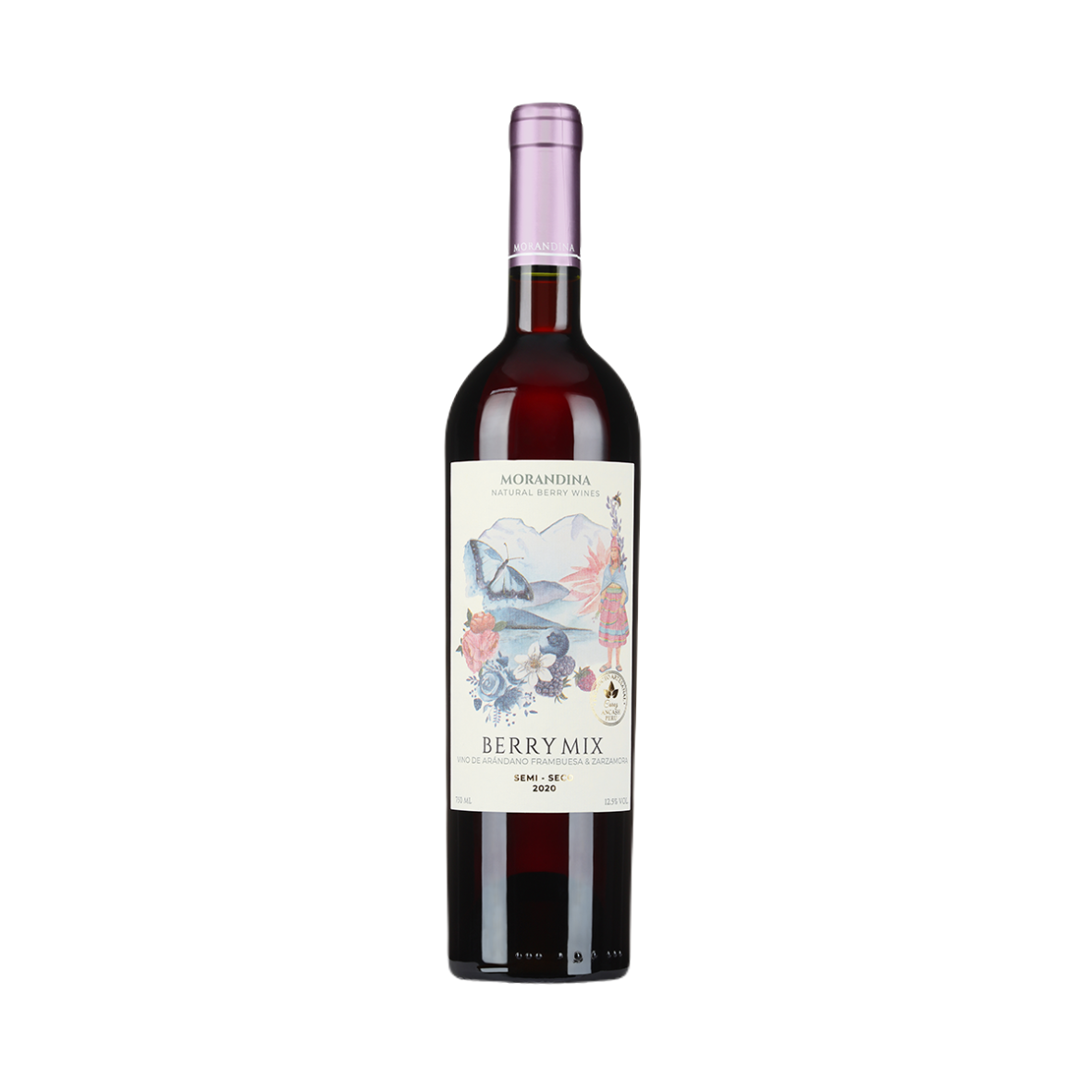 VINO BERRY MIX SEMI SECO MORANDINA - 750ML