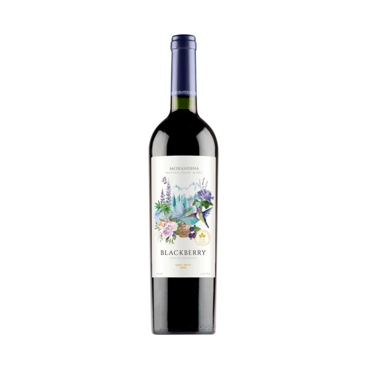 VINO BLACKBERRY SEMI SECO MORANDINA - 750ML