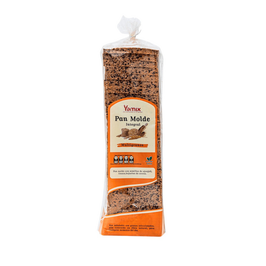 PAN DE MOLDE MULTRIGANOS AJONJOLÍ YAMIX