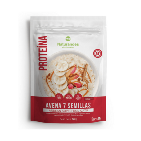AVENA 7 SEMILLAS PROTEÍNA NATURANDES - 240GR