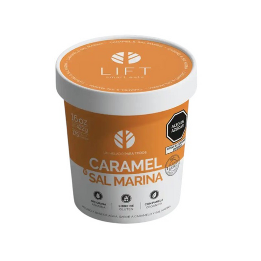 HELADO VEGGIE LIFT CARAMEL & SAL MARINA - 16 OZ
