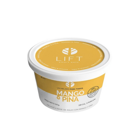 HELADO VEGGIE LIFT MANGO & PIÑA - 4 OZ