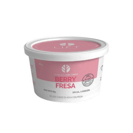 HELADO VEGGIE LIFT BERRY FRESA - 4 OZ