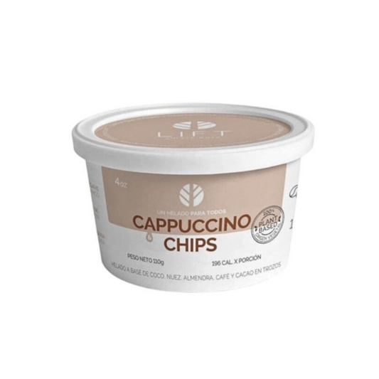 HELADO VEGGIE LIFT CAPUCCINO & CHIPS - 4 OZ