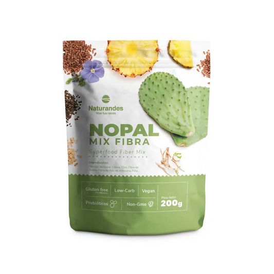 NOPAL MIX FIBRA PIÑA NATURANDES - 200GR