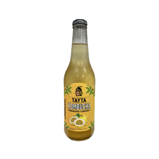 TAYTA KOMBUCHA MARACUYÁ Y CÚRCUMA - 335ML