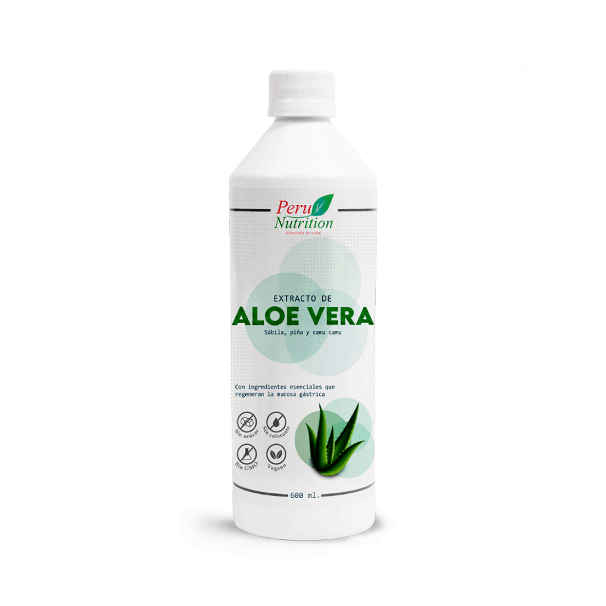 EXTRACTO DE ALOE PERU NUTRITION - BOTELLA 600ML