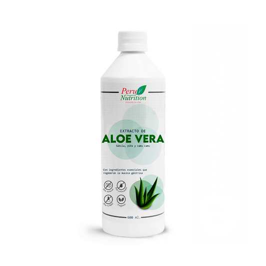 EXTRACTO DE ALOE PERU NUTRITION - BOTELLA 600ML
