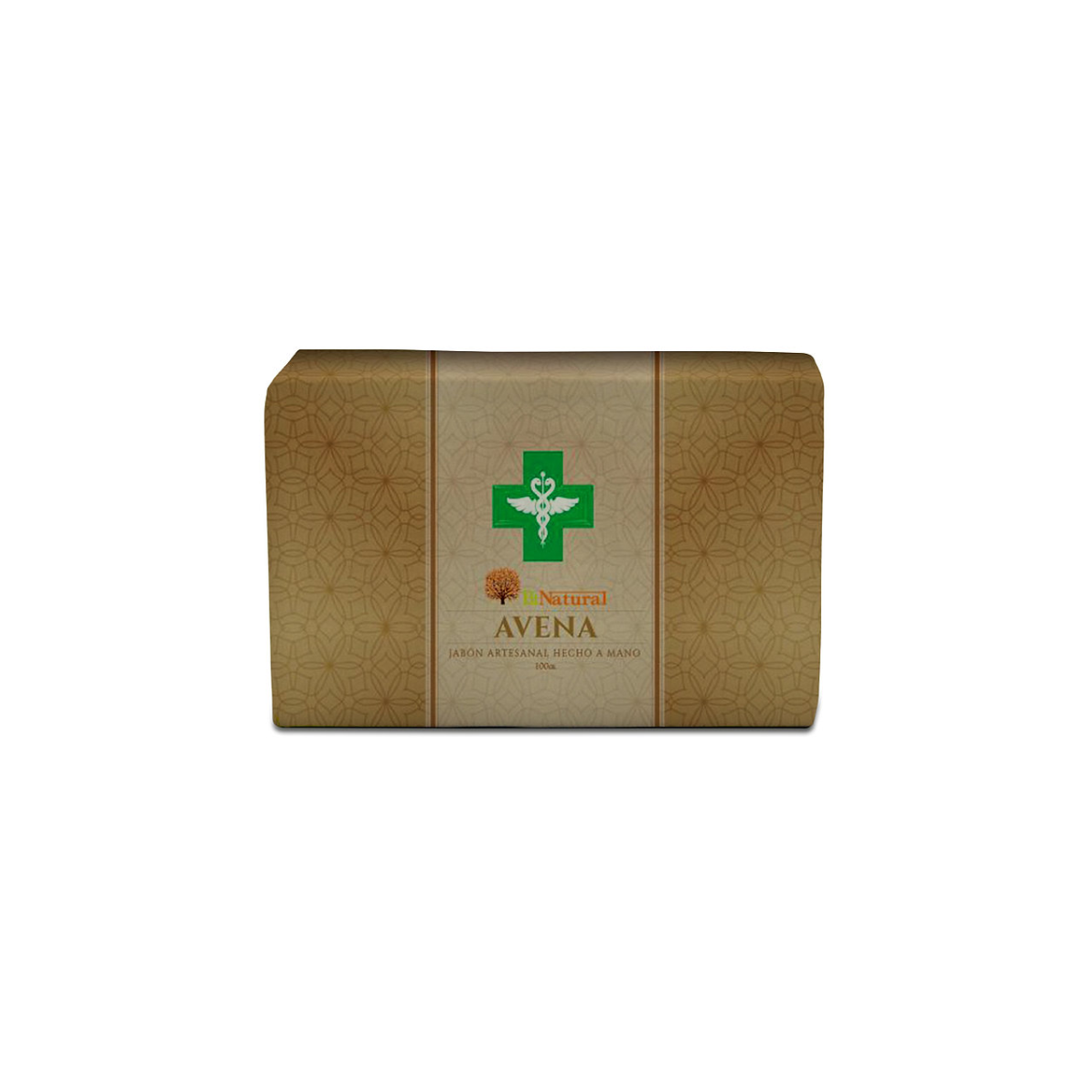 JABÓN ARTESANAL AVENA BINATURAL - 100GR