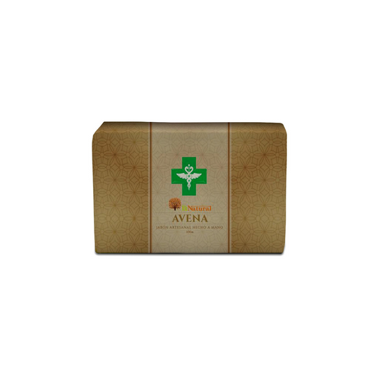 JABÓN ARTESANAL AVENA BINATURAL - 100GR