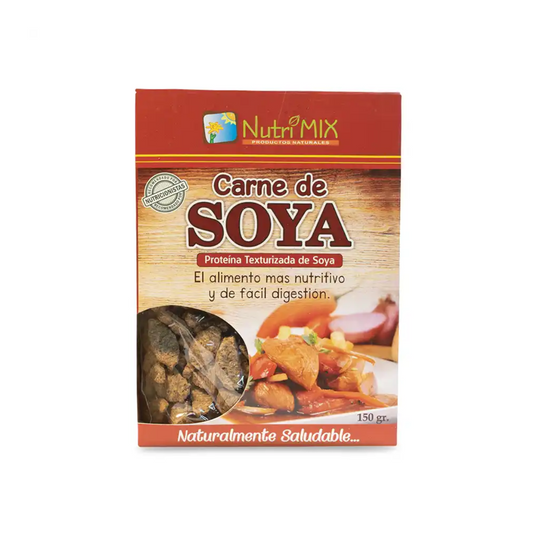 CARNE DE SOYA TIPO RES NUTRIMIX - 150GR