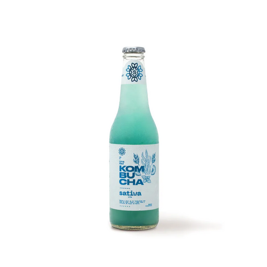 KOMBUCHA SATIVA LIMA AZUL - 355ML