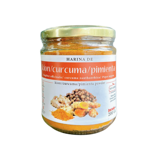 KIÓN/CÚRCUMA/PIMIENTA LA NATURALEZA - POTE 200GR