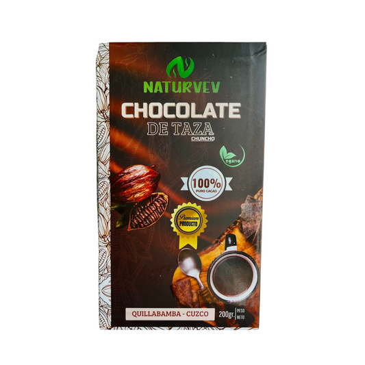 CHOCOLATE DE TAZA NATURVEV - 200GR