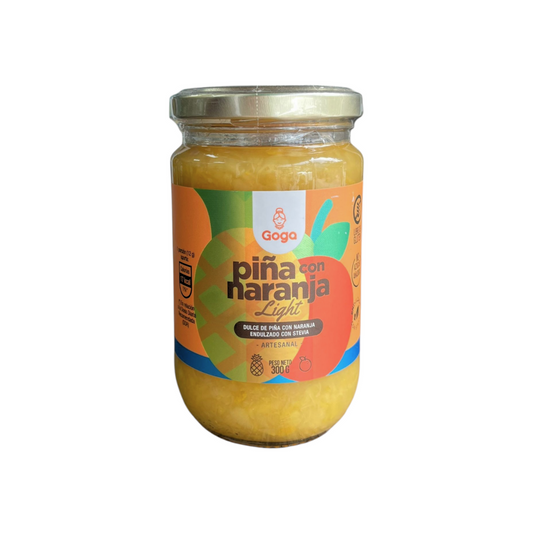MERMELADA DE PIÑA CON NARANJA LIGHT - 300GR