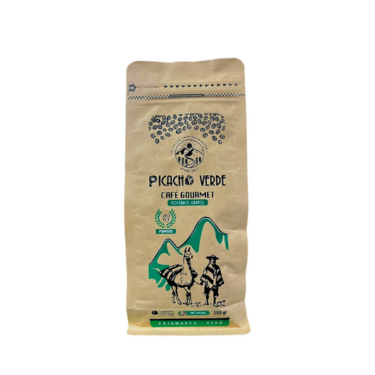CAFÉ GOURMET EN GRANO PICACHO VERDE - 250GR