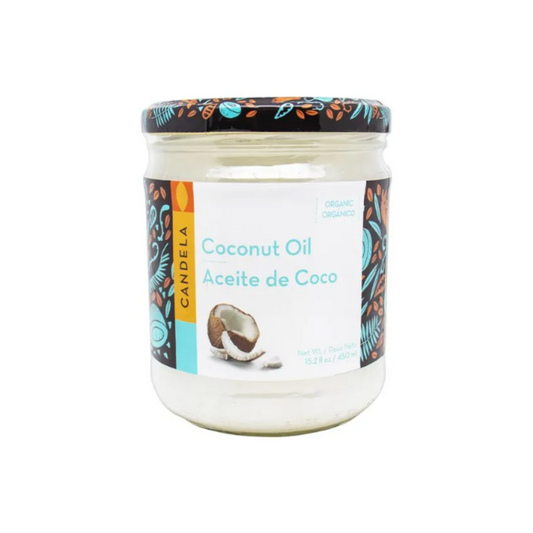 ACEITE DE COCO ORGÁNICO CANDELA - FRASCO 450ML