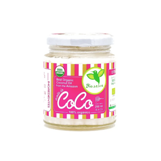 ACEITE DE COCO ORGÁNICO BIOSELVA - 250ML
