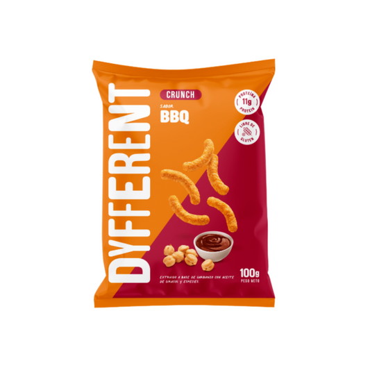 CRUNCH DE GARBANZO SABOR BBQ DYFFERENT - 100GR