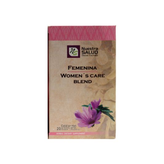 FEMENINA FILTRANTE NUESTRA SALUD - 20 SOBRES X CAJA