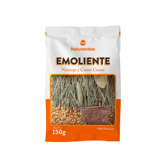 EMOLIENTE NARANJA Y CAMU CAMU NATURANDES - 150GR