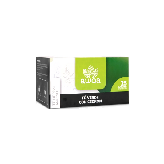 FILTRANTE TÉ VERDE CON CEDRÓN AWQA