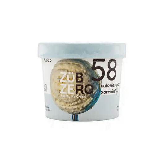 HELADO SABOR COCO ZUBZERO - 500ML