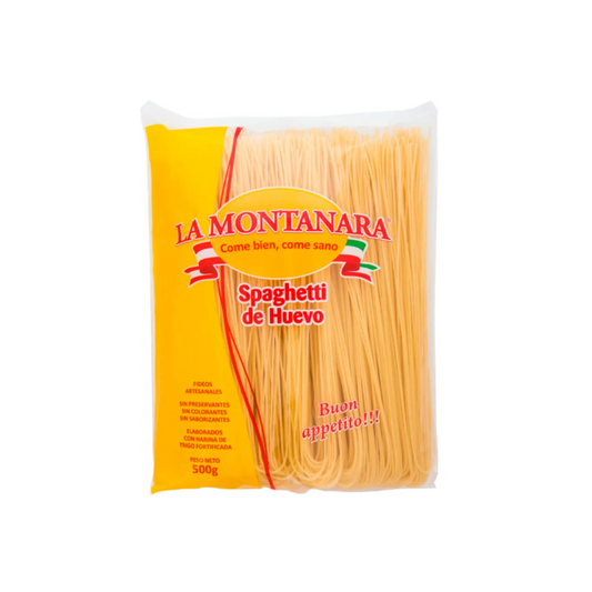 SPHAGHETTI DE HUEVO LA MONTANARA - 500GR