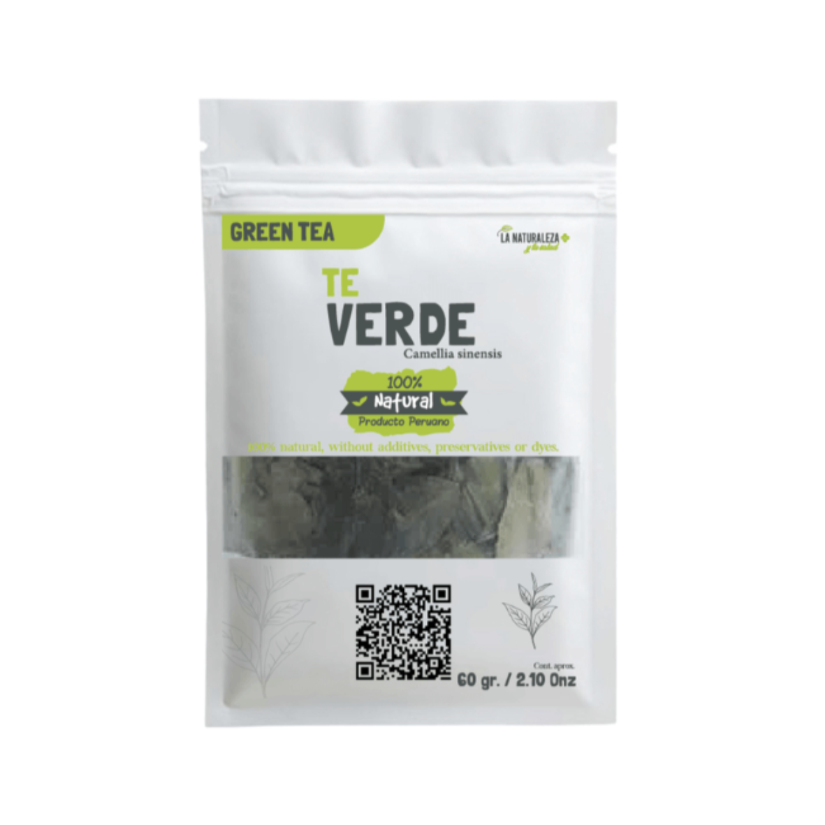 TÉ VERDE LA NATURALEZA - 60GR