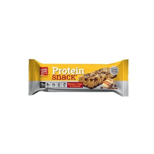 BARRA PROTEIN SNACK BANANA & CHIPS CARAMEL YOUR GOAL