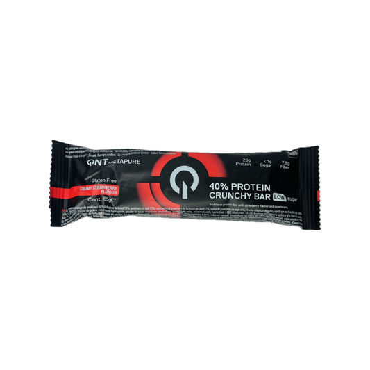 BARRA DE PROTEÍNA CRUNCHY FRESA QNT - 65GR