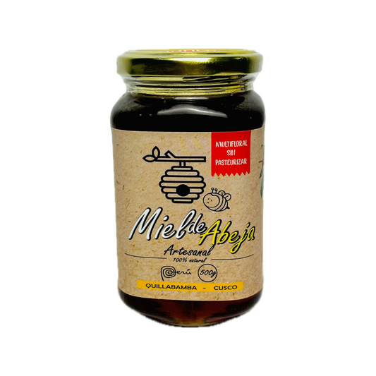 MIEL DE ABEJA ARTESANAL CHUNCHO - 500GR