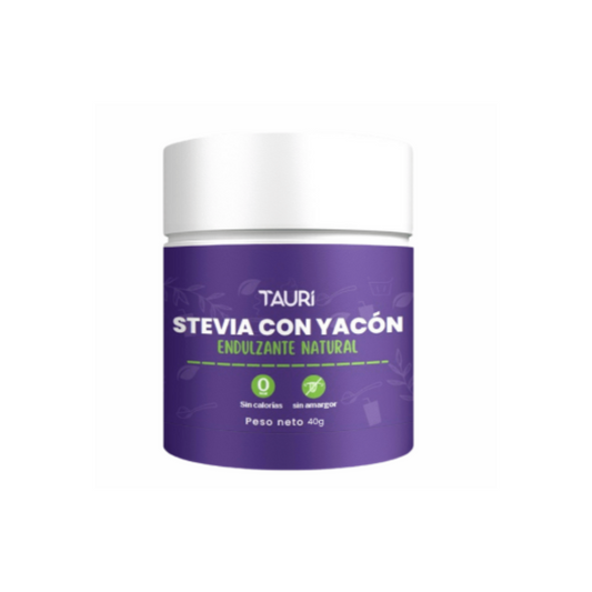 STEVIA CON YACON TAURI - 40GR